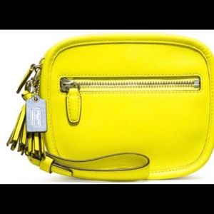 COACH BRAND NEW
Yellow Legacy Archival Leather